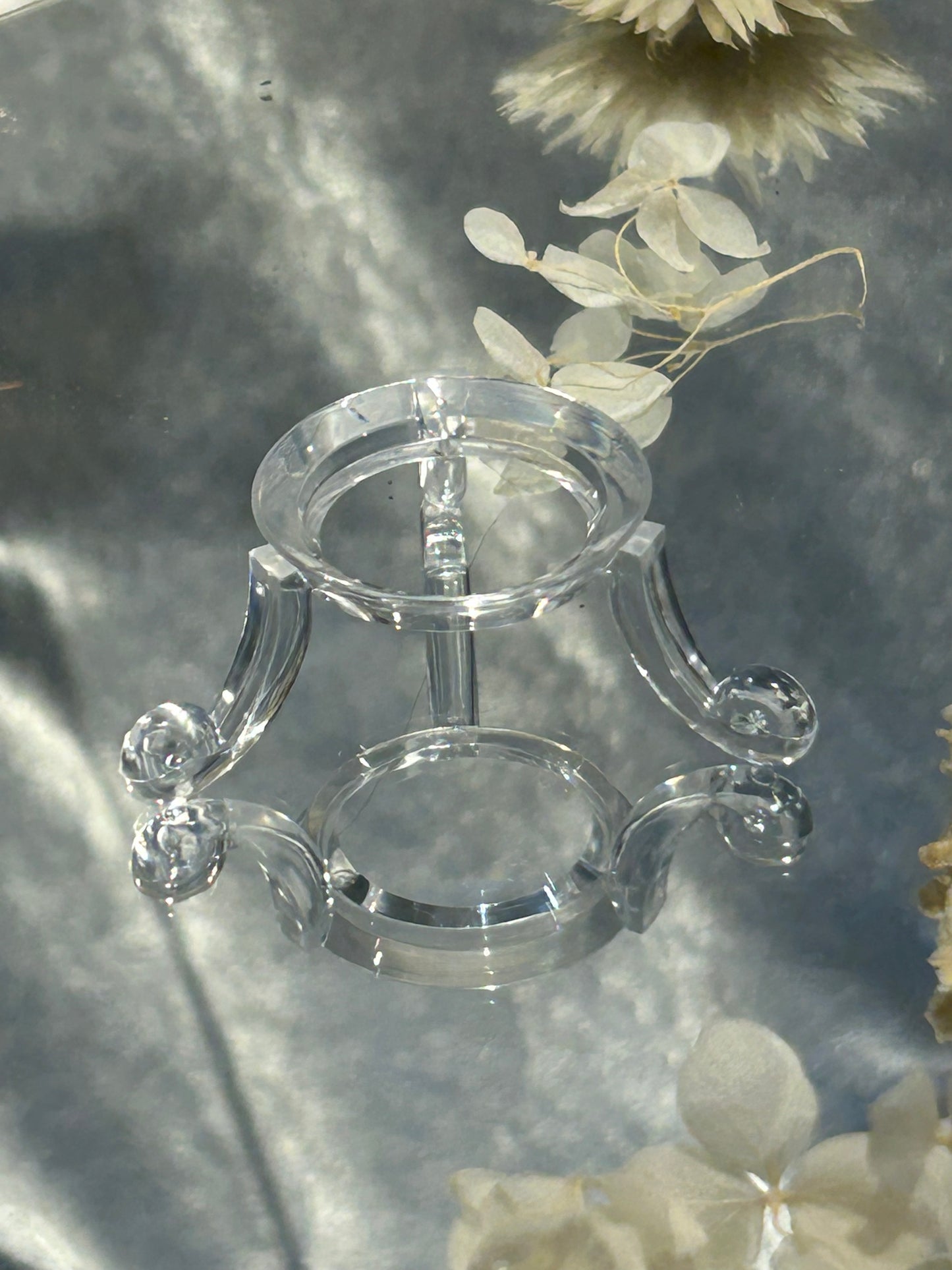 Kugelhalter transparent