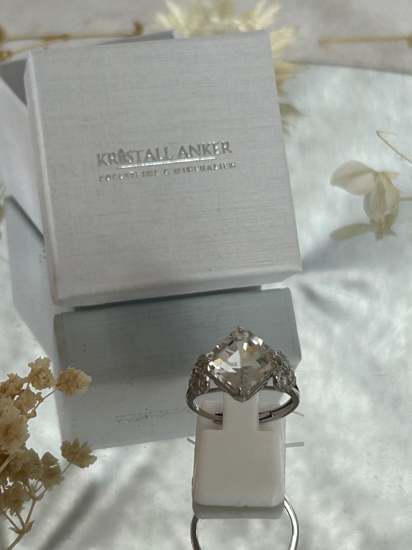 Bergkristall Ring