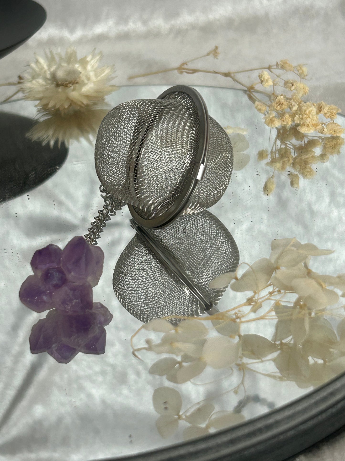Tee Sieb Amethyst